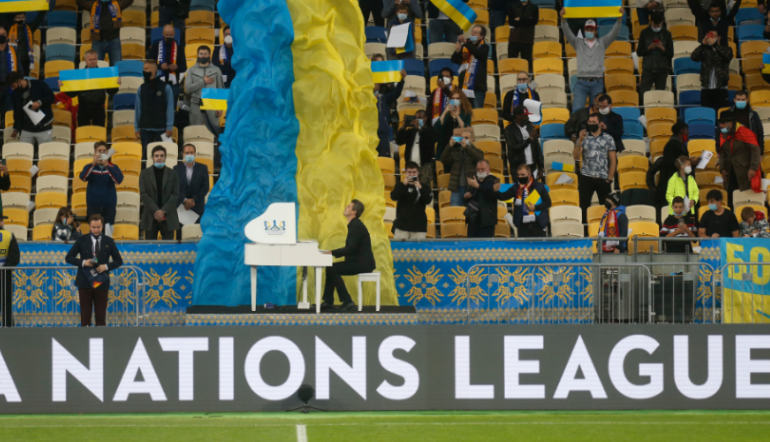 Ucrania vs España UEFA nations League