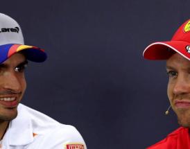 Carlos Sainz en Ferrari 