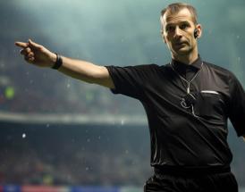 Tarjeta azul en el fútbol