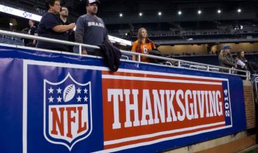 Partidos de Accion de Gracias en la NFL